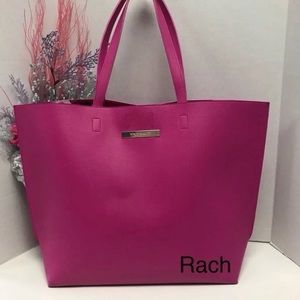 Brand NEW!  NWT- Vince Camuto Ciao XL Pink Fucshia Tote Travel Bag Shoulder Bag